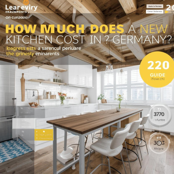 Wie viel kostet eine neue Küche in Deutschland?
